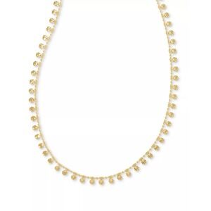 Kendra Scott Textured Disc Charm Statement Necklace